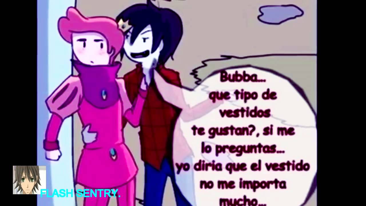 Marshall lee y Prince Gumball 