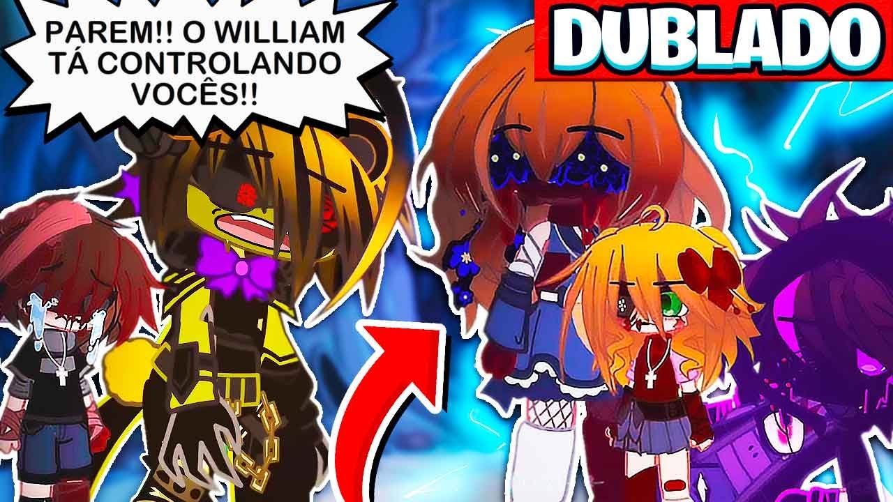 [ DUBLADO ] WILLIAM AFTON CONTROLA  A FAMÍLIA AFTON 😈 | MINI FILME GACHA CLUB