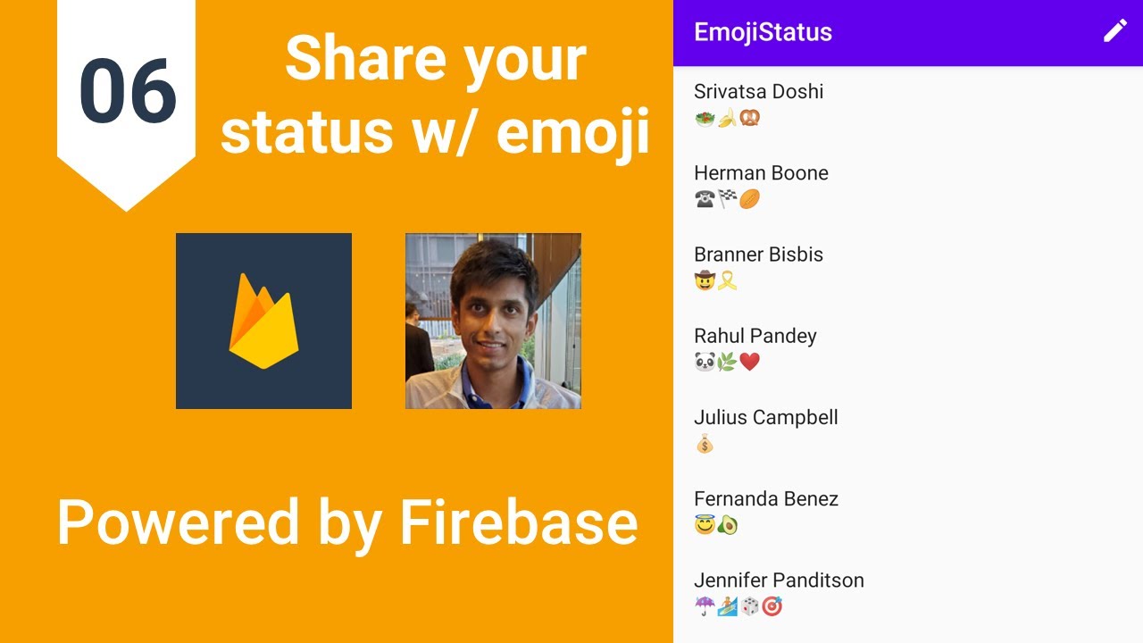 Restrict Input to Emoji - Kotlin Android app using Firebase: EmojiStatus Ep 6