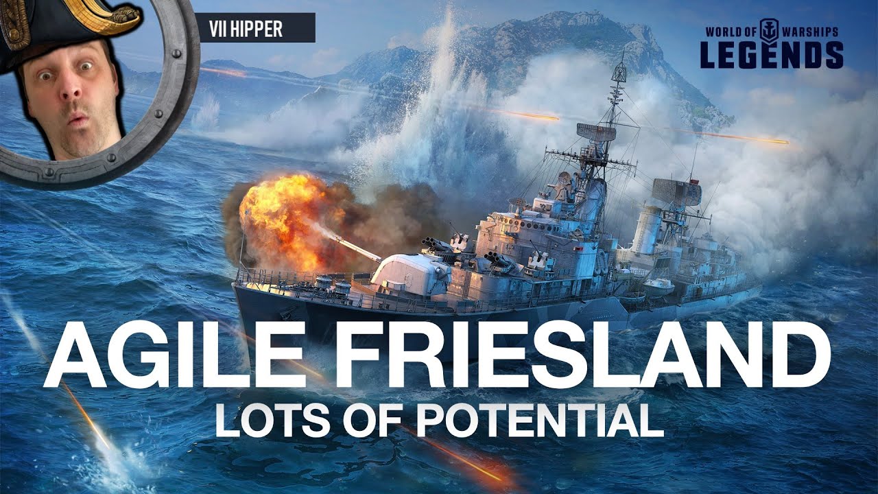 Agile Friesland (World of Warships: Legends Xbox Series X 4K)
