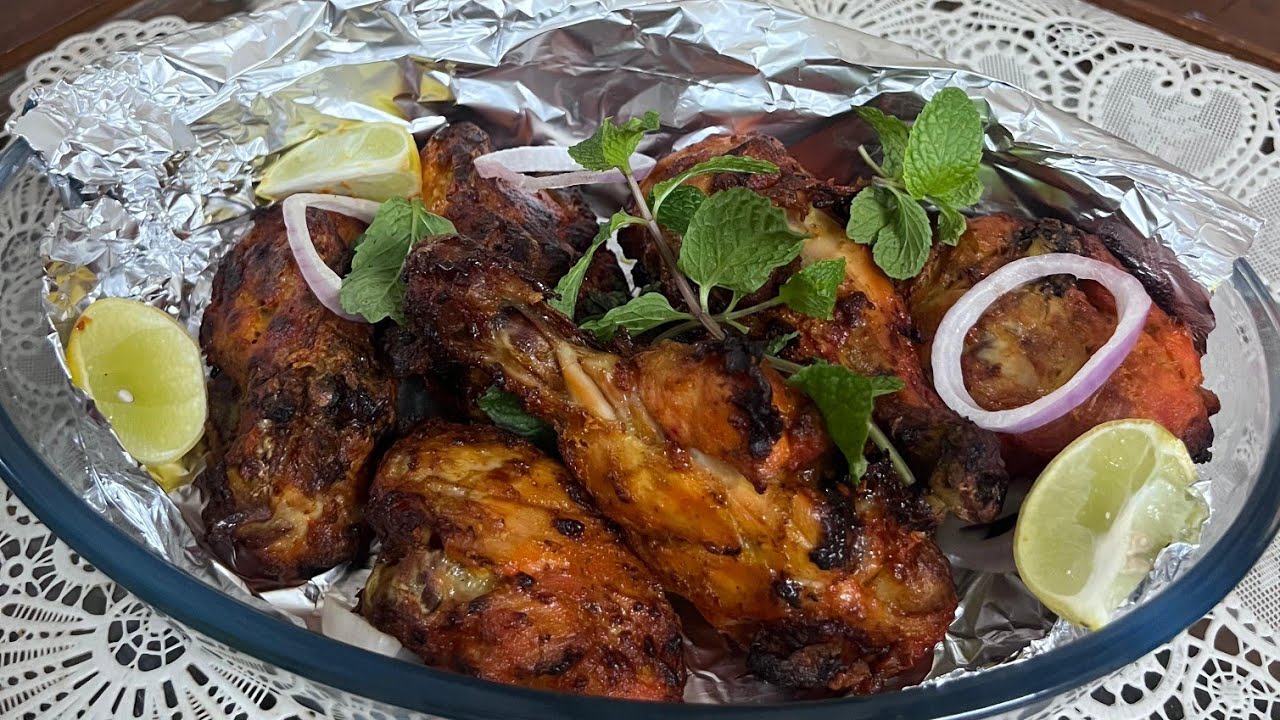 Ramzan Iftar Special !! NO TANDOOR NEEDED!! Chicken Tandoori - Air fryer mode.
