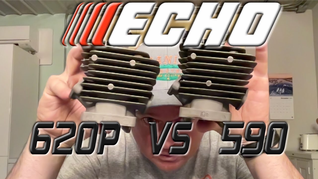 Сравнение цилиндров Echo 590 и 620