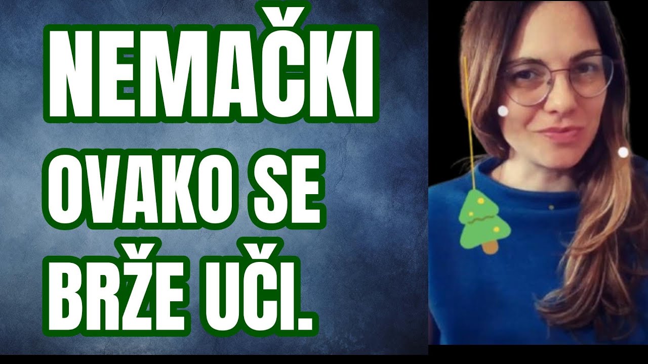 VIDEO LEKCIJA KOJA VAM POMAŽE DA UPOTREBITE SVOJE STEČENO ZNANJE I POČENTE DA PRIČATE NA NEMAČKOM
