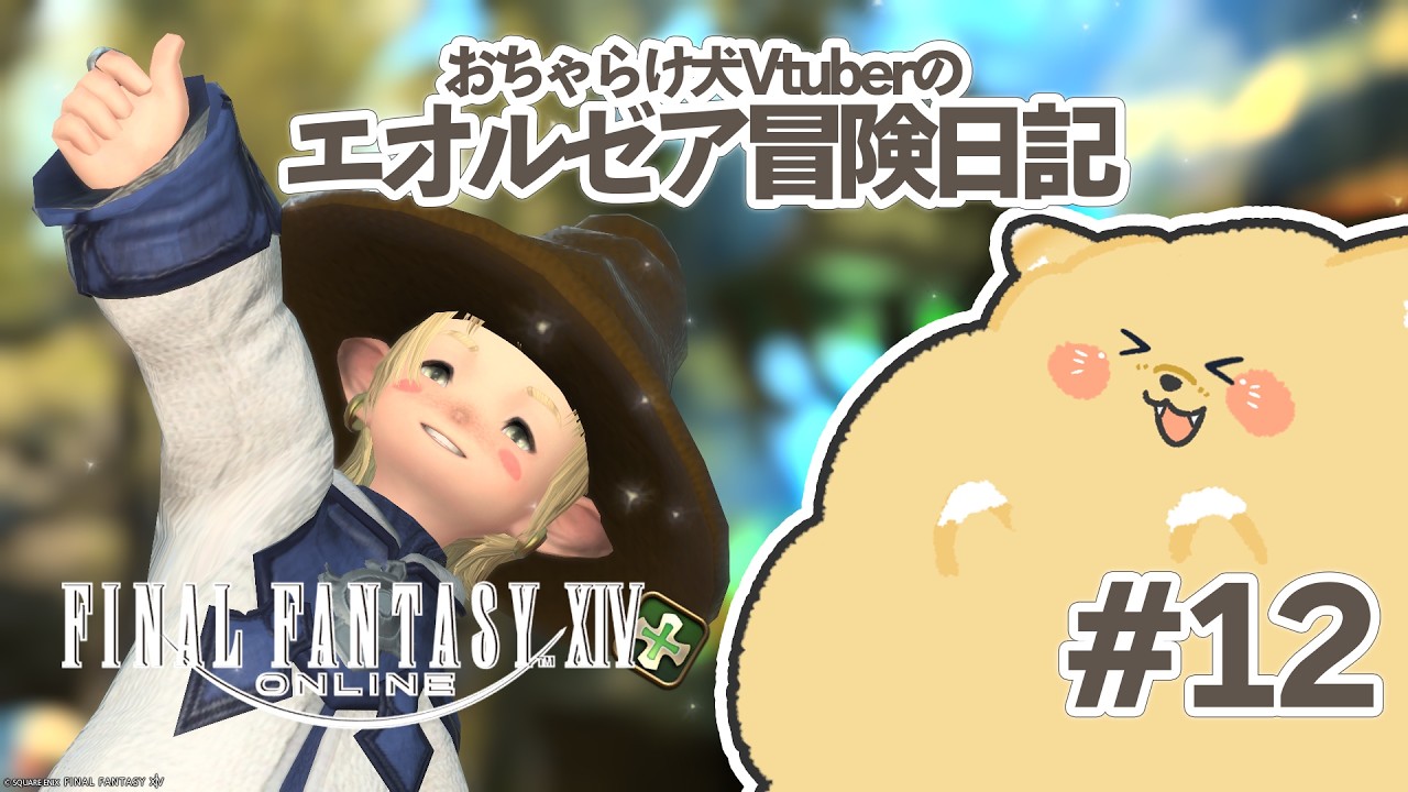 【 #ff14   】エオルゼア冒険日記＃12「作業頑張ったご褒美のFF14！遊ぶぞー！」※ネタばれ注意【参加OK！】