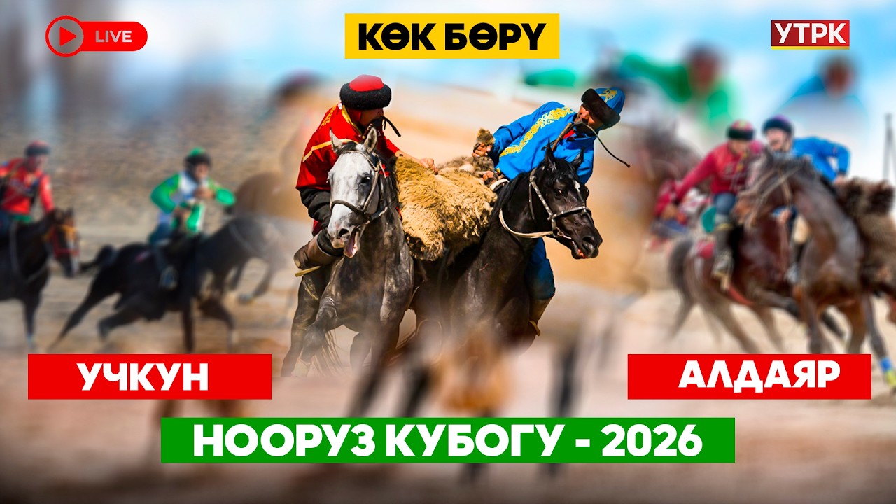 Көк бөрү // Нооруз Кубогу-2026 //  Учкун-Алдаяр //  Түз эфир