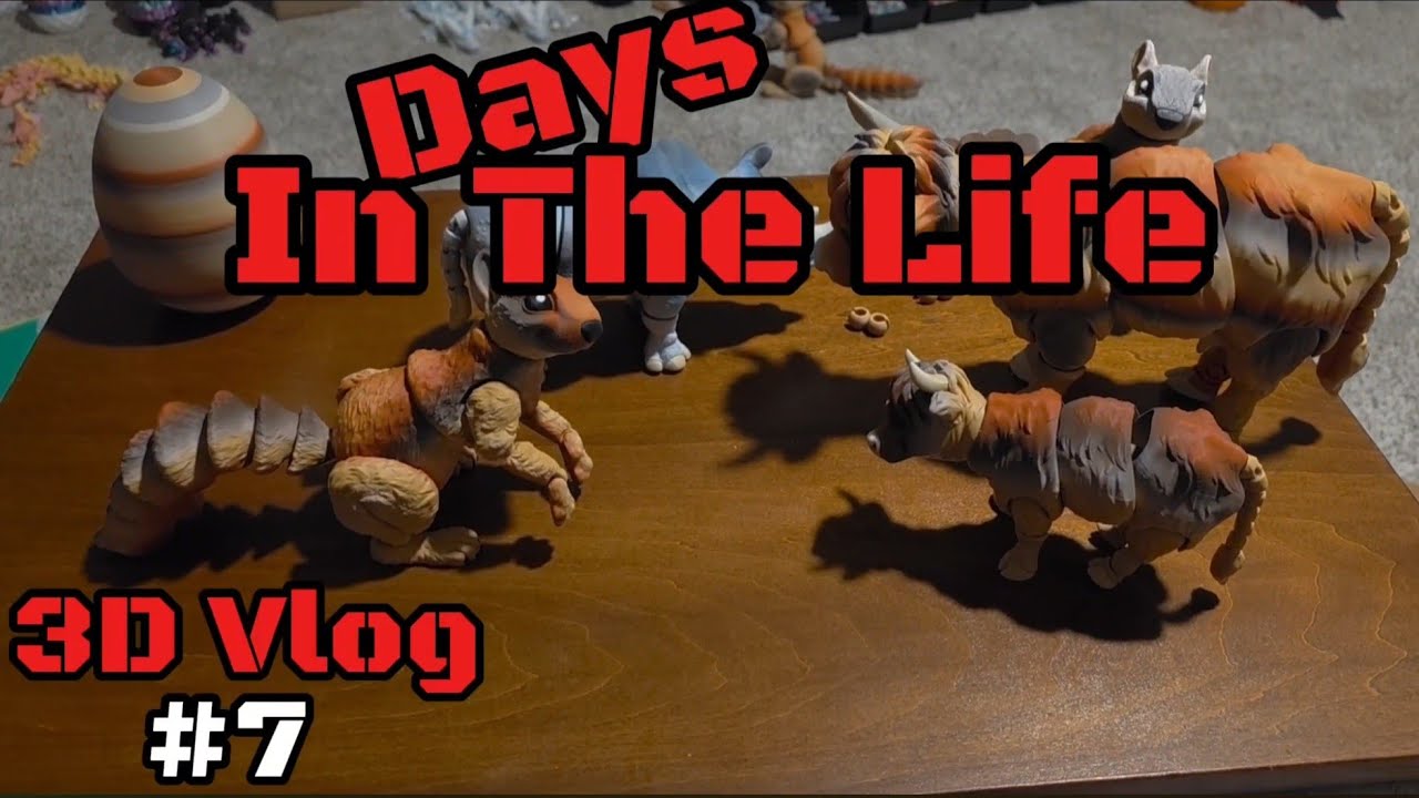 Days in the life of 3D printing with Redfin Prints - 3D Printing Vlog # 7
