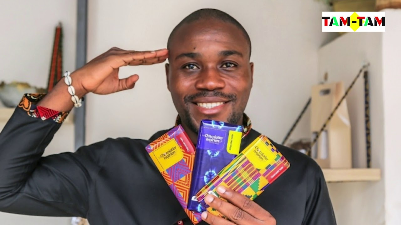 Axel-Emmanuel Gbaou, ancien banquier devenu artisan chocolatier