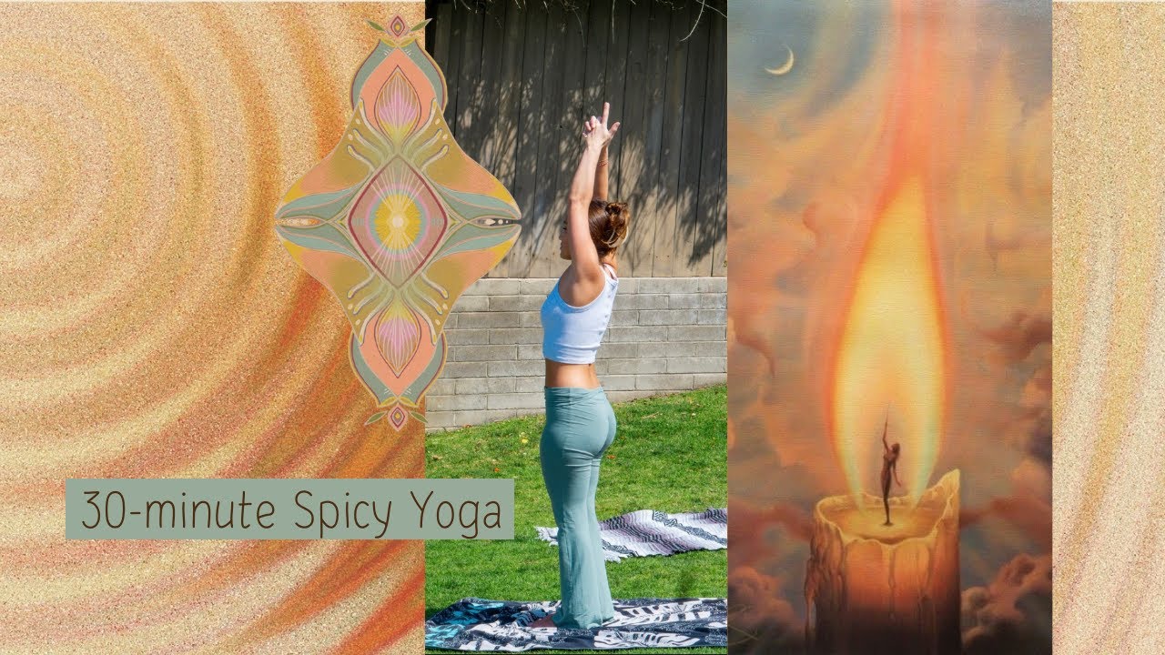 30 minute Yoga | Spicy Strength-Building Vinyasa