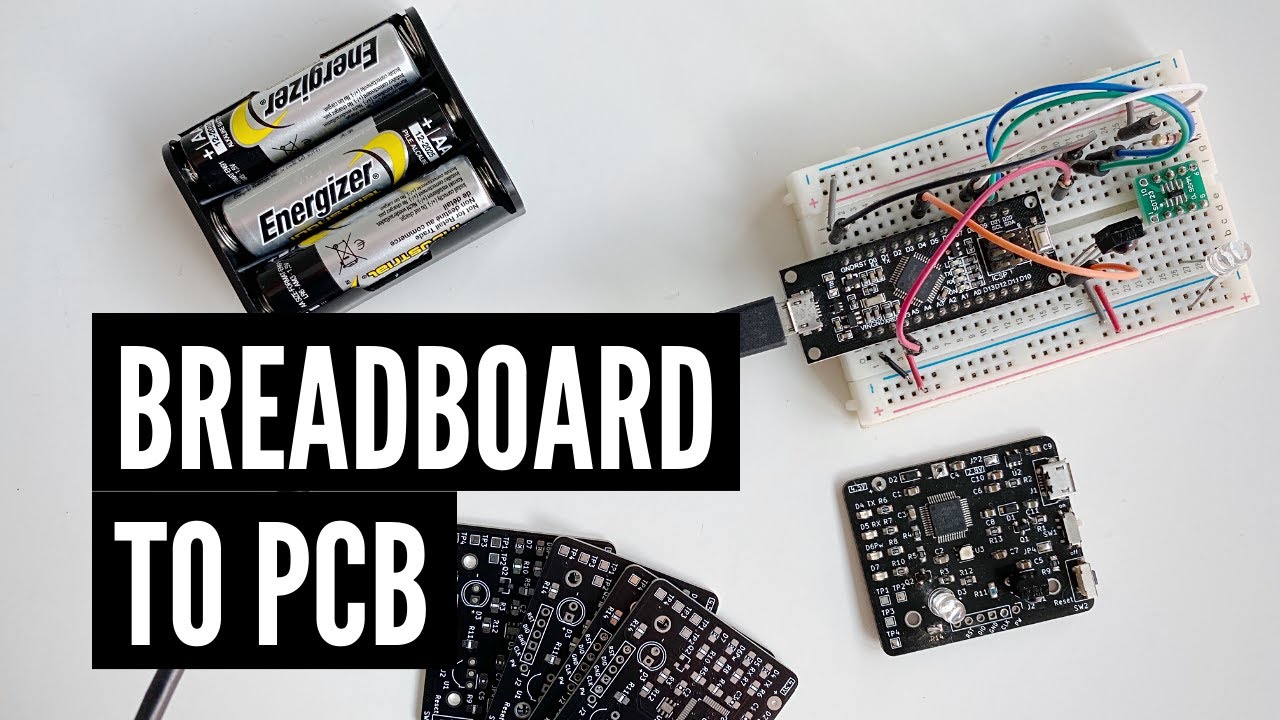 Design considerations for transferring a breadboard prototype to custom PCB // Arduino, mcu, sensors