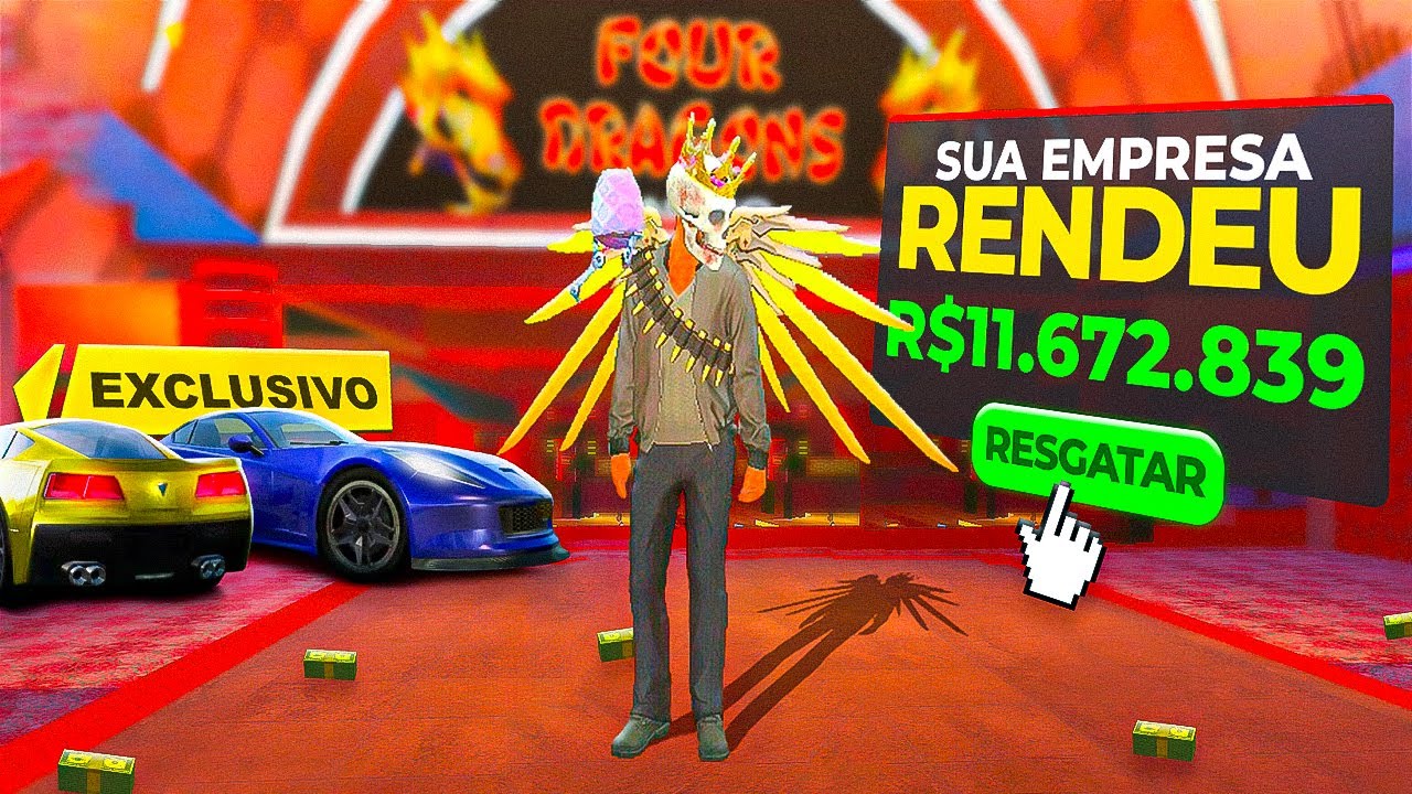 😲 GANHE MUITO DINHEIRO COM OU SEM VIP NO RIO RISE (NOVO GTA RP MOBILE)