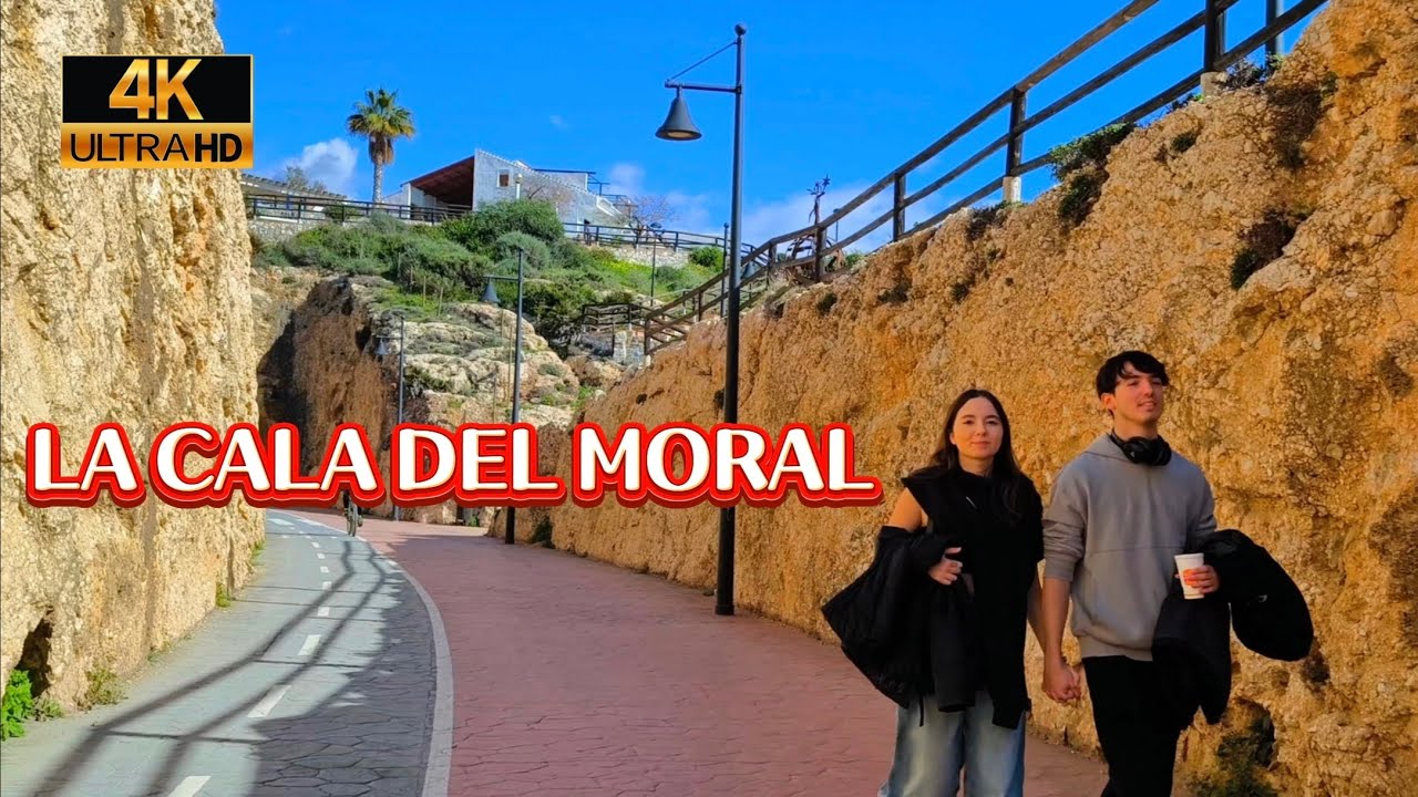 Visita La Cala del Moral, Málaga, España. 4K