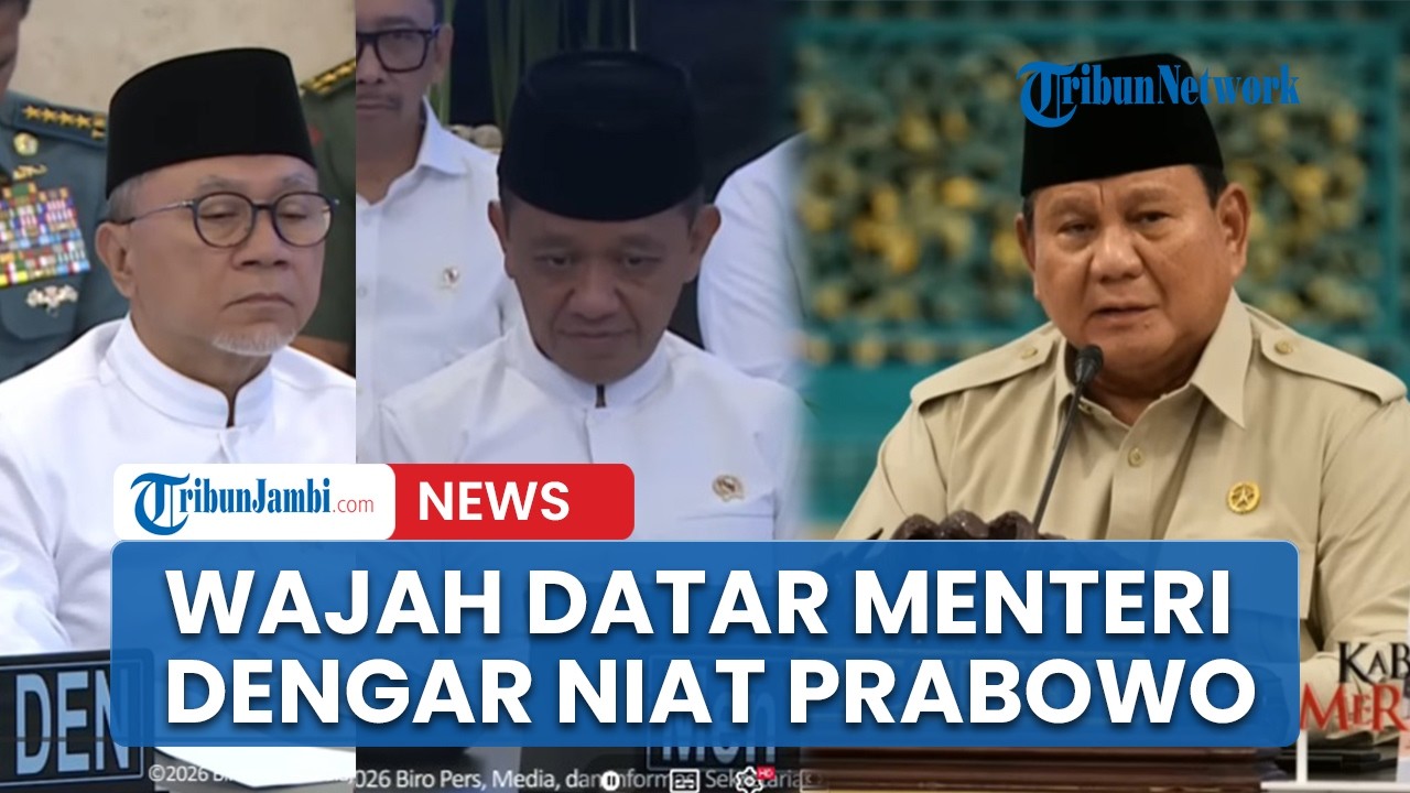 Ekspresi DPR & Menteri saat Prabowo Sebut Akan Potong Gaji