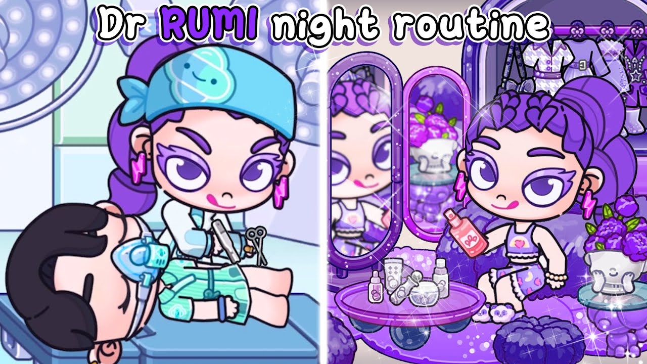 Doctor RUMI's Night Routine🩵💛| Avatar World | Pazu