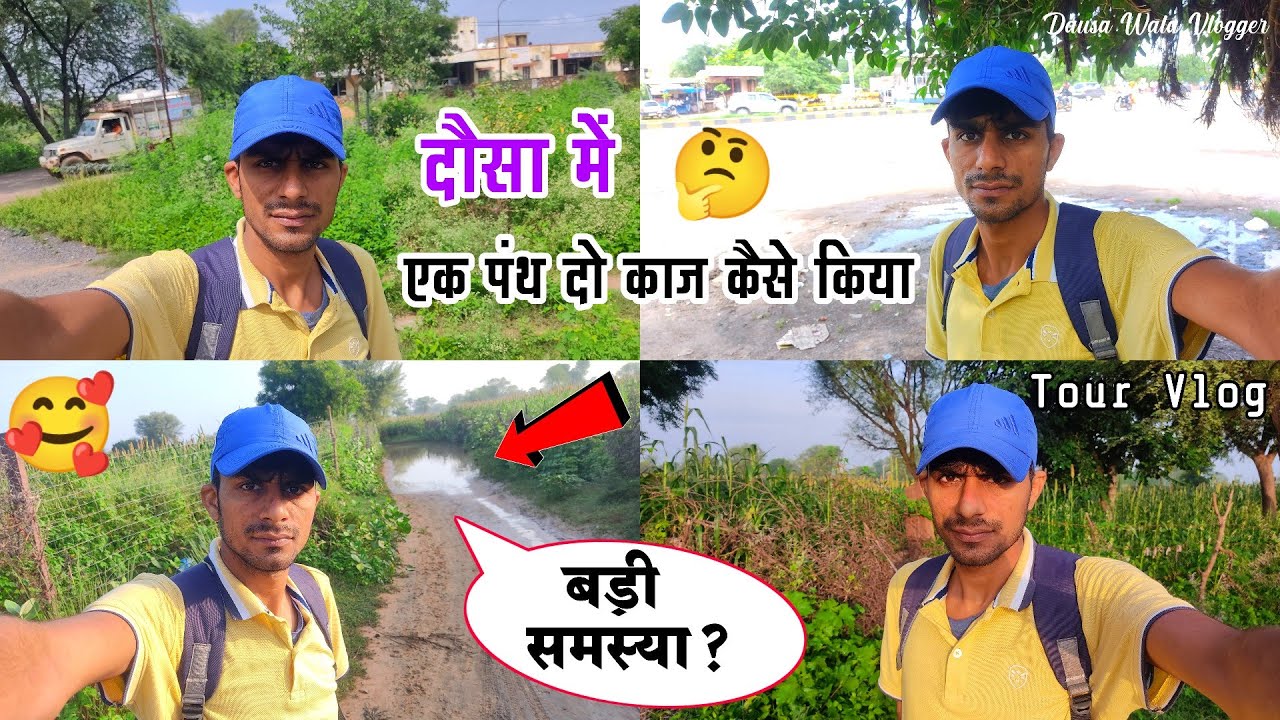 एक पंथ दो काज कैसे किया | Dausa City Tour Vlog | Daily Vlog | Office Work Vlog | Travel Vlogs