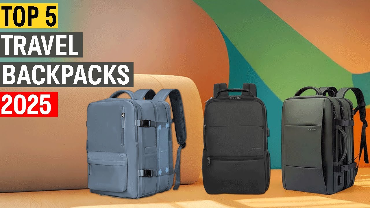 Top 5 Expandable Travel Backpacks | Waterproof, Anti-Theft, Flight Approved Laptop Bags 2025