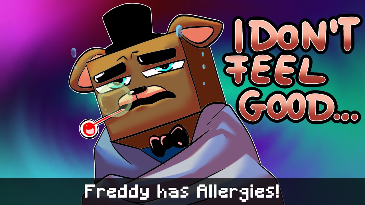 У Фредди аллергия!! во 2-м сезоне Minecraft Fnaf!