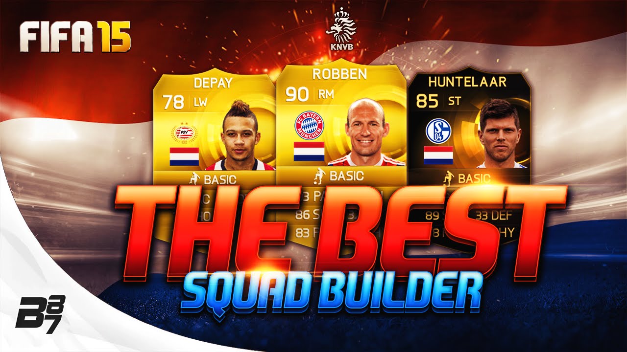 THE BEST! NETHERLANDS SQUAD BUILDER w/ ROBBEN | FIFA 15 Ultimate Team