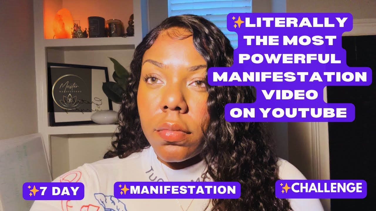 ✨ GOD STATE ROBOTIC AFFIRMATION CHALLENGE | MANIFEST PERFECTION