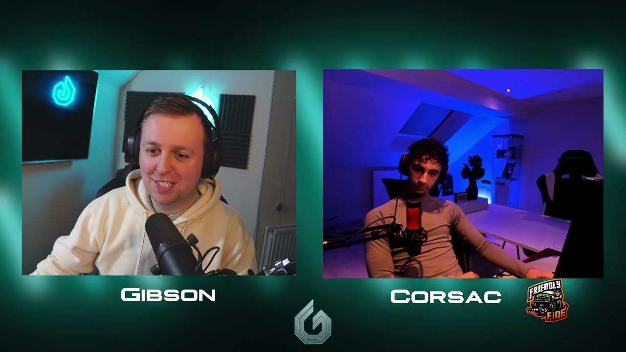 Gibson Show Shorts - Corsac from Friendly Fire Talks ahead of PAS Finals