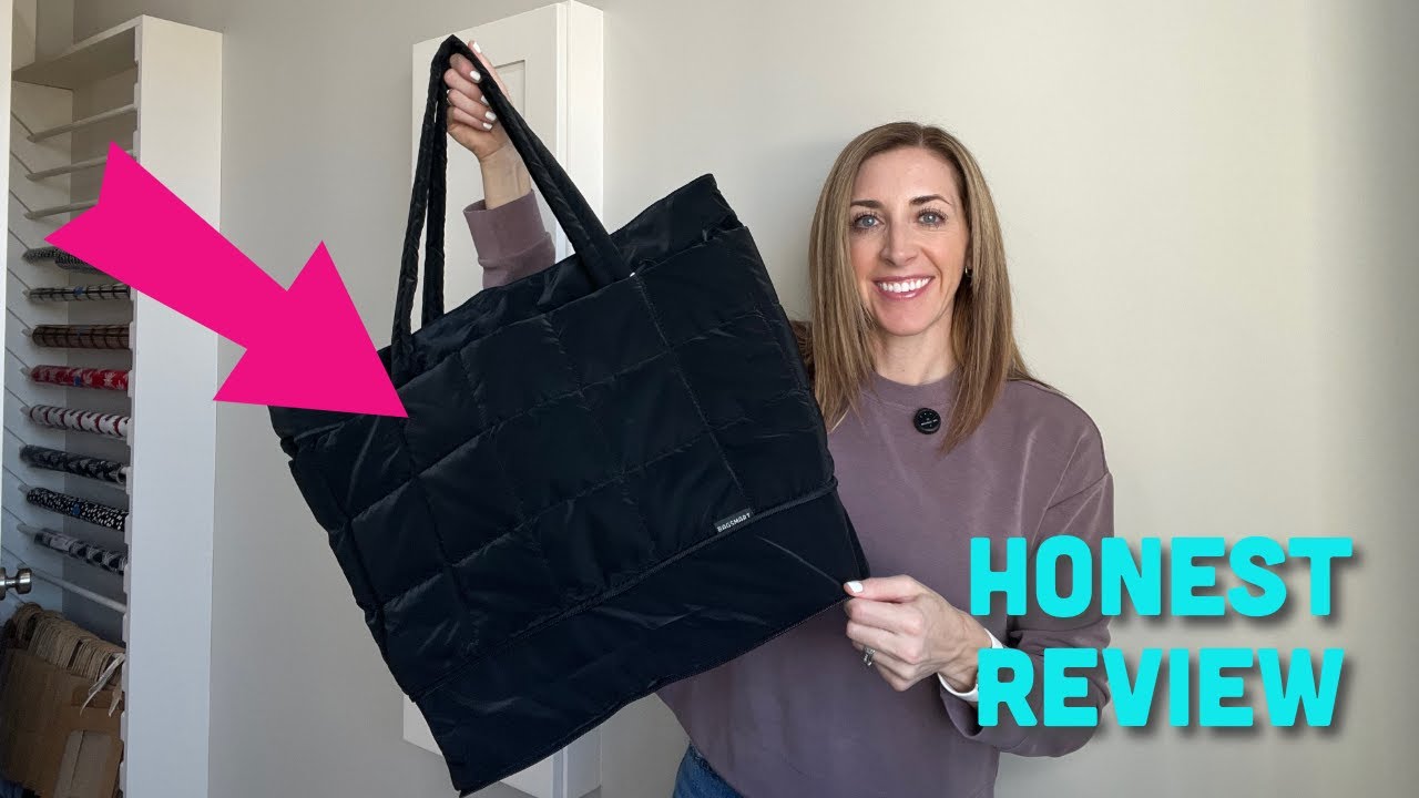 Что я купила на Amazon на этой неделе: честный обзор женской сумки-шоппера BAGSMART с возможность...