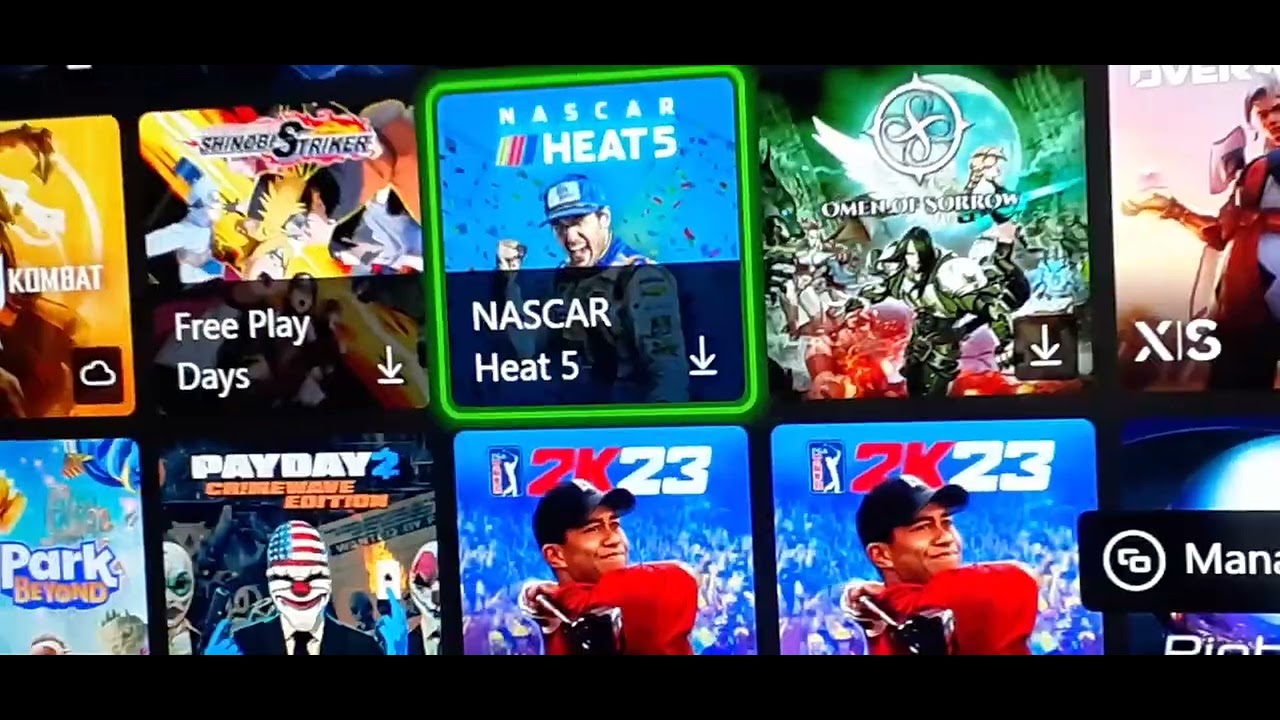 My Xbox Game Library