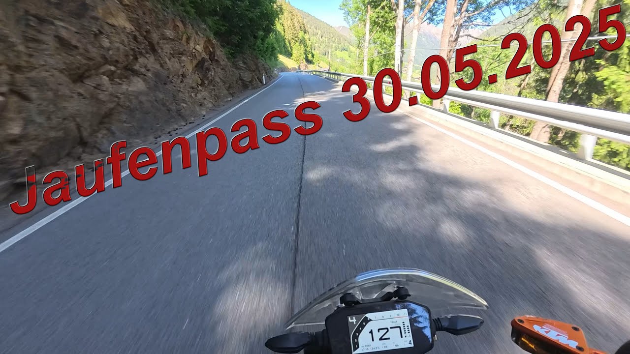Jaufenpass 30.05.2025 (Front View)