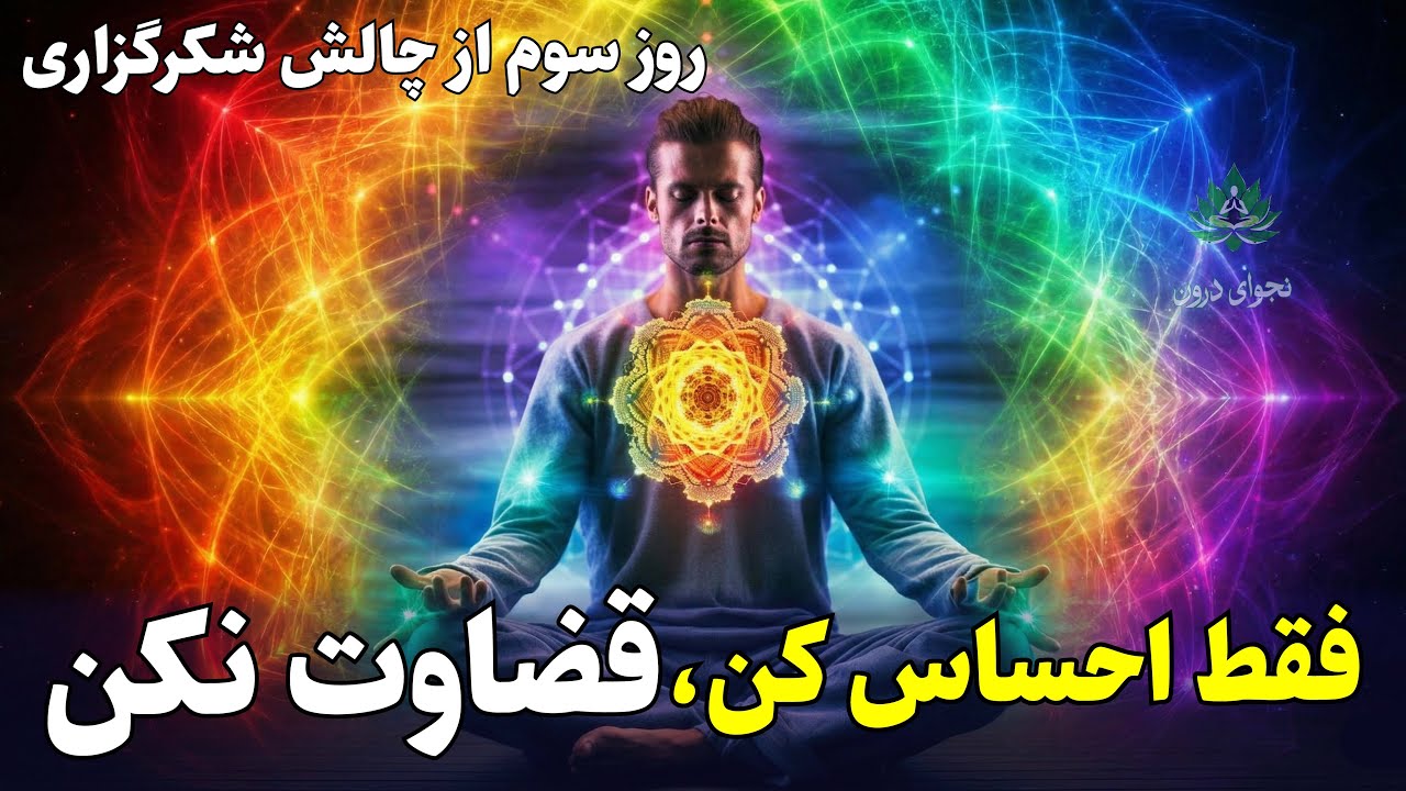 آشتی با احساسات سرکوب شده | چالش شکرگزاری روز ۳