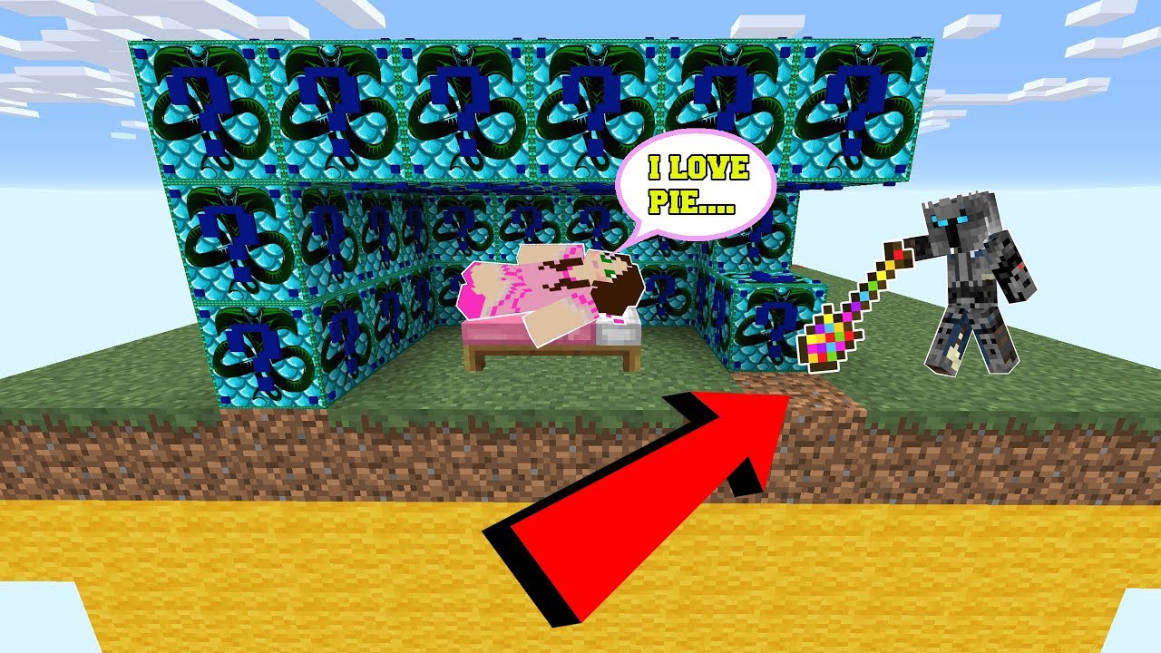 Minecraft: CRAZY SNAKE LUCKY BLOCK BEDWARS! — Мини-игра с модами