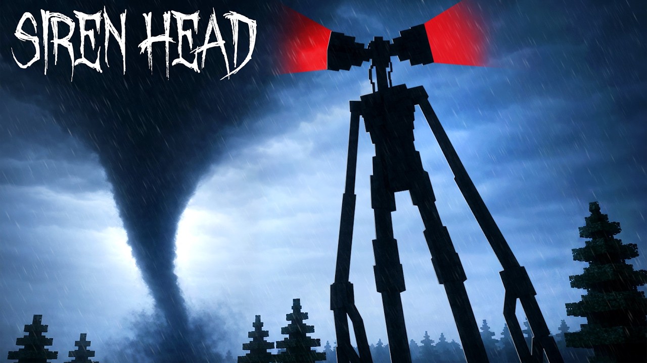 It Found Me in Tornado Alley... Minecraft's Siren Head