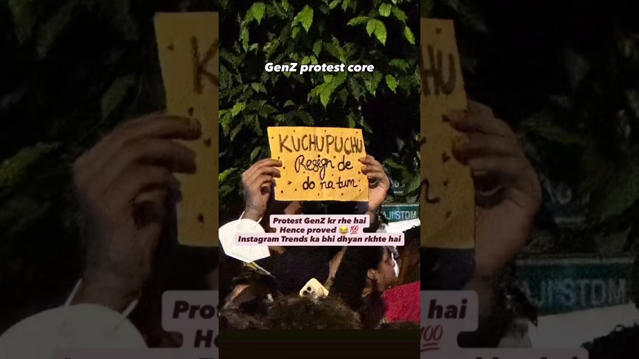 Gen Z Protest 🤣 #shorts #viral #trending #funny #genz