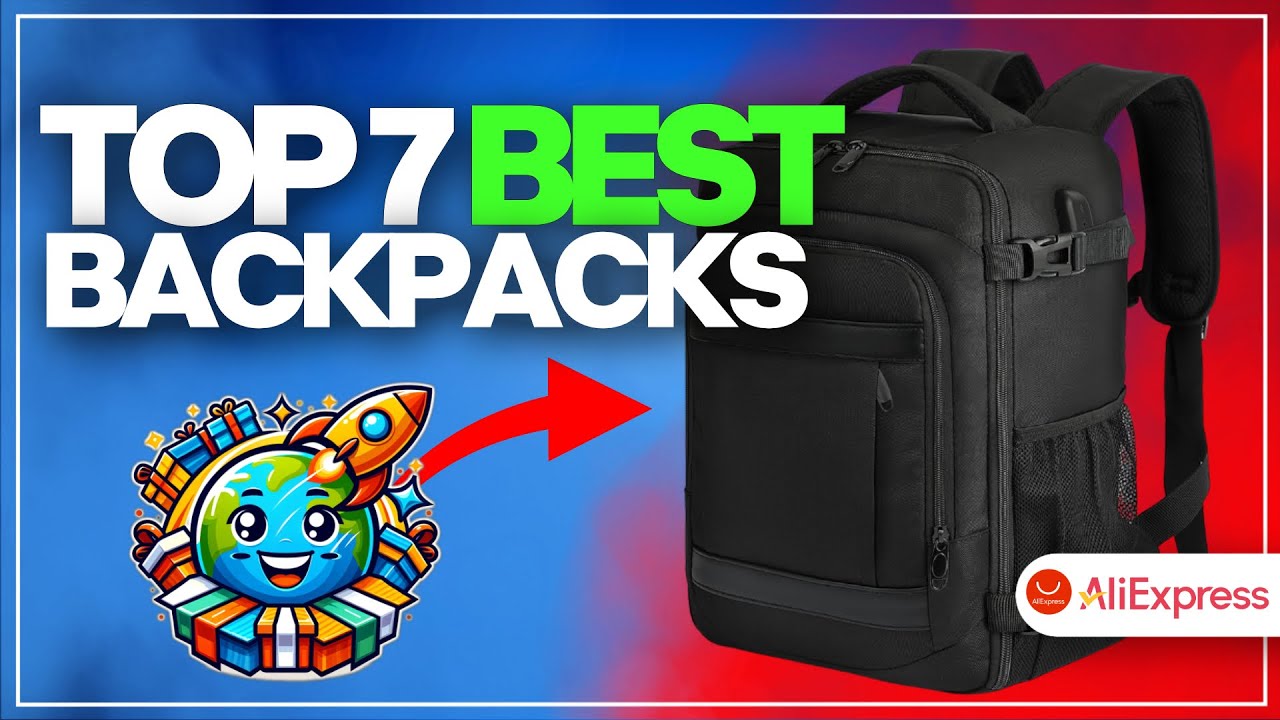 🎒🔥 7 ЛУЧШИХ БЮДЖЕТНЫХ Рюкзаков на AliExpress [2026]✅[Соотношение цены и качества] дешевые дорожны...