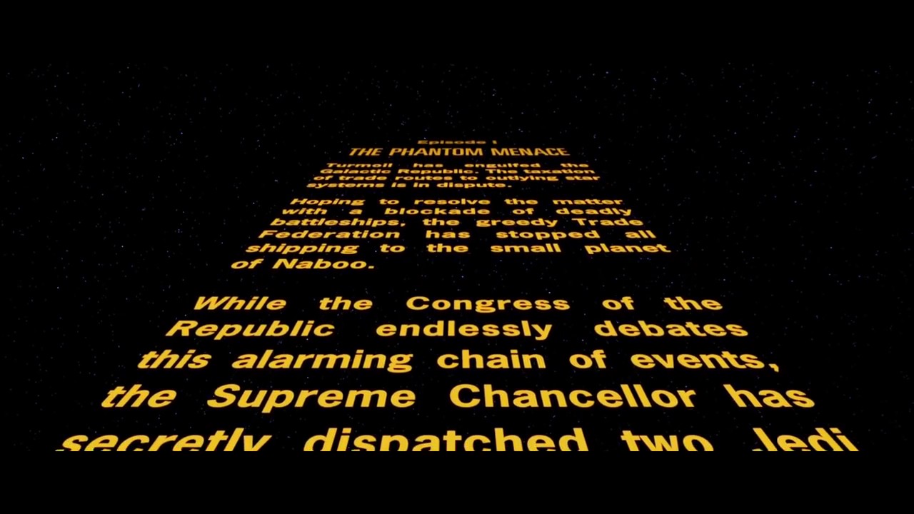 Star Wars: The Phantom Menace - Opening Scene (1080p HD)
