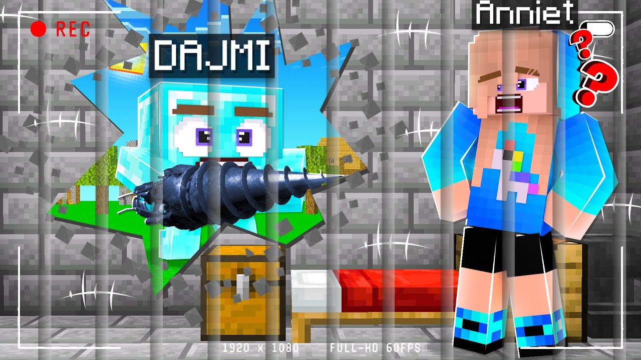 🚨VYSVOBOZUJU ANNIET Z VĚZEN&Iacute; V MINECRAFT! 🔒⛓️👮