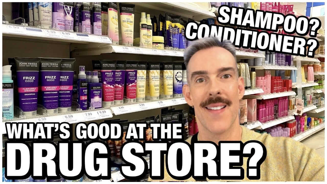 The TRUTH about drug store shampoo and conditioner…what’s GOOD?! (U.K. shop up with hairstylist)