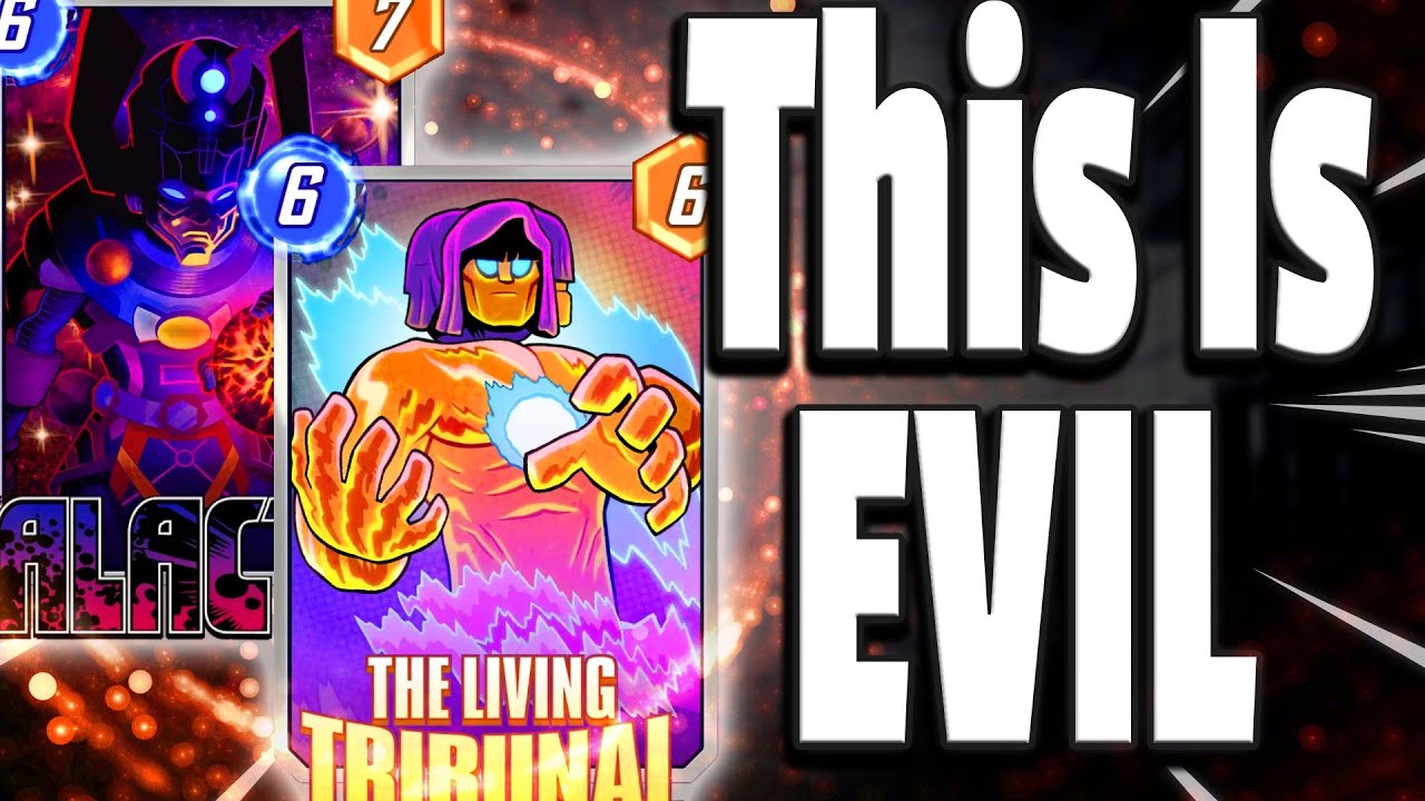 I Would HATE To Play Against This Living Tribunal Galactus Ramp DECK! It's Pure EVIL | Marvel Snap
