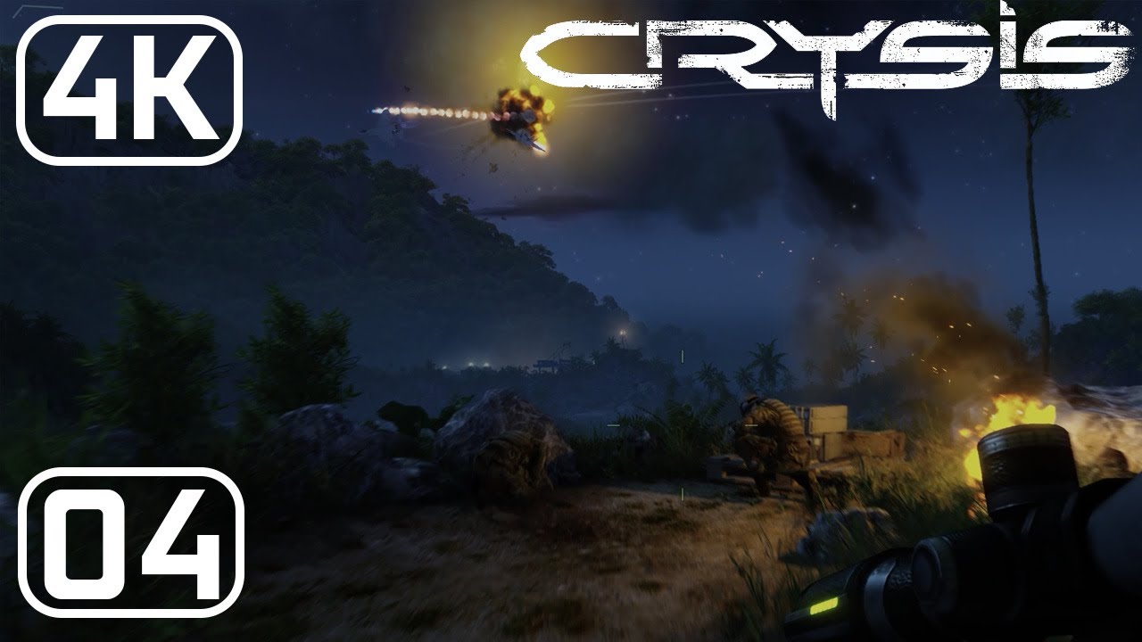 CRYSIS - Maximum Immersion Mod Gameplay Walkthrough Part 04 Assault [4K Ultra]