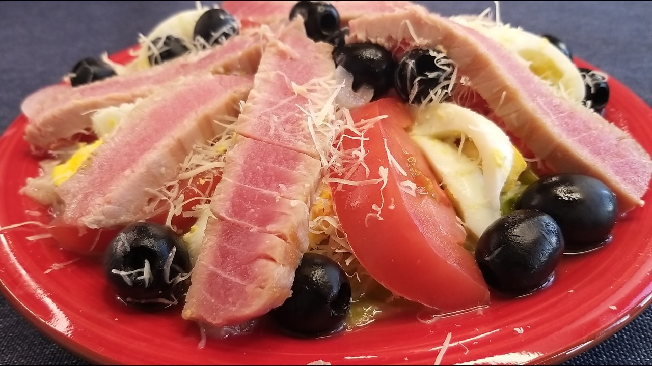 😋 Салат С Тунцом - Рецепт Салата С Рыбой ⭐