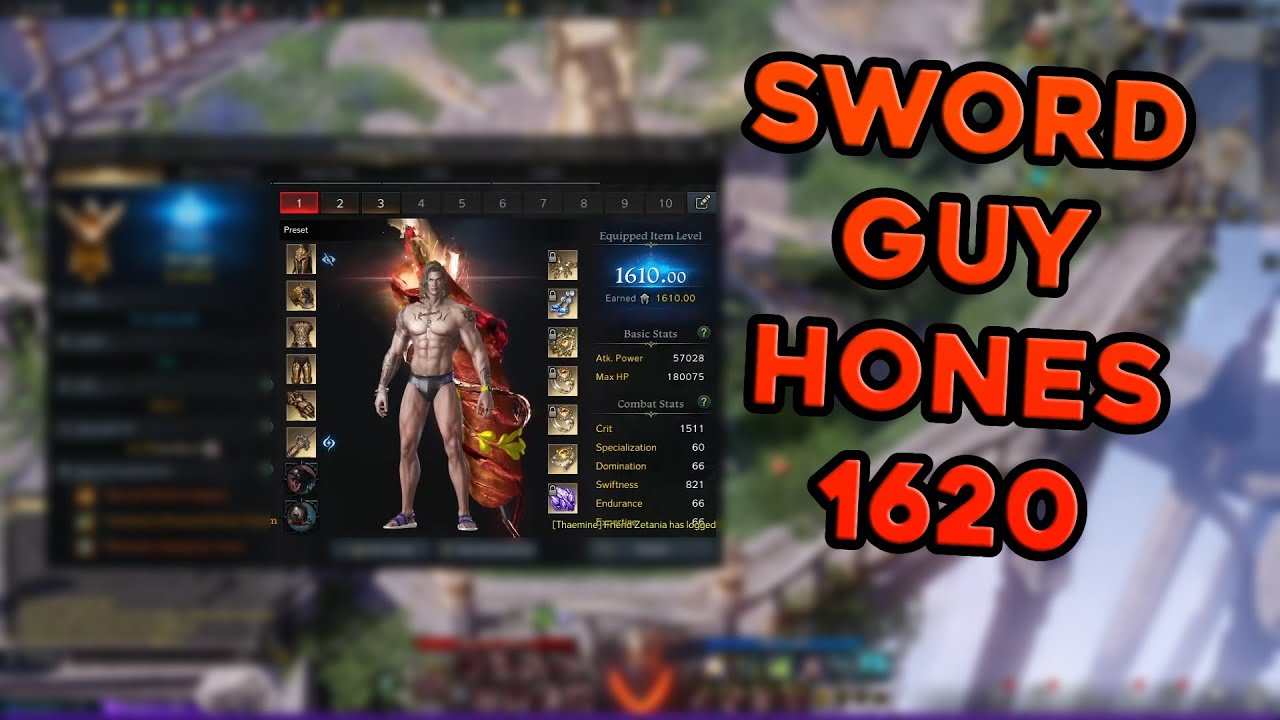 Big Sword Guy Join The 1620's | Lost Ark