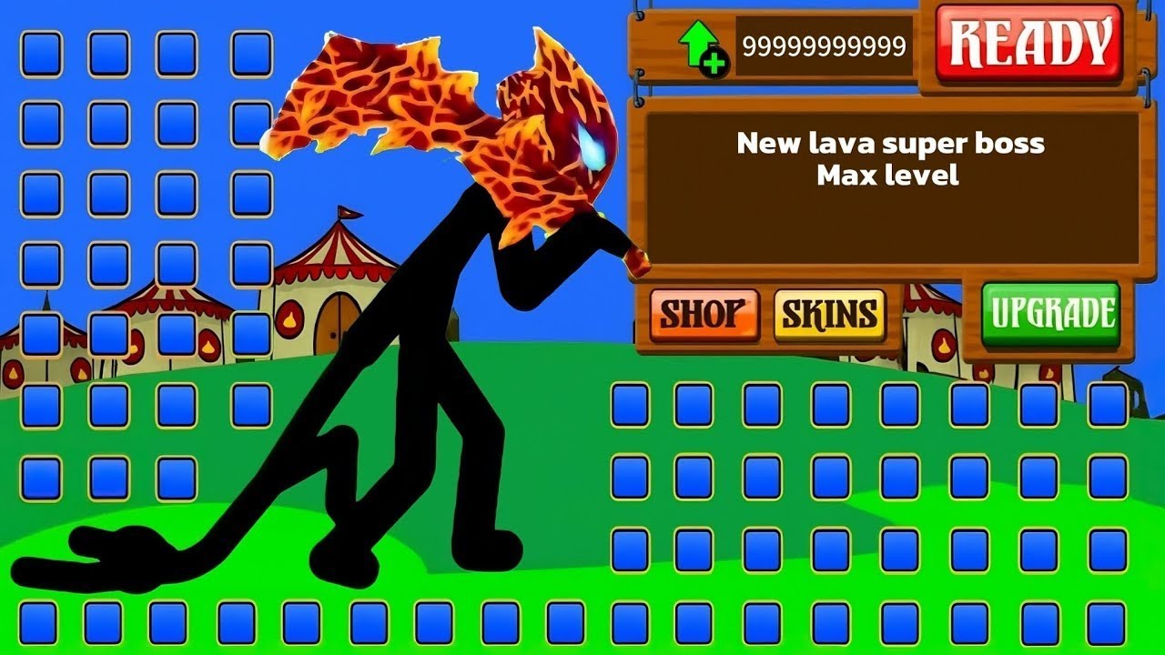 Unlocking New Lava Super Boss Army with Max Power in Stick War Legacy Update!