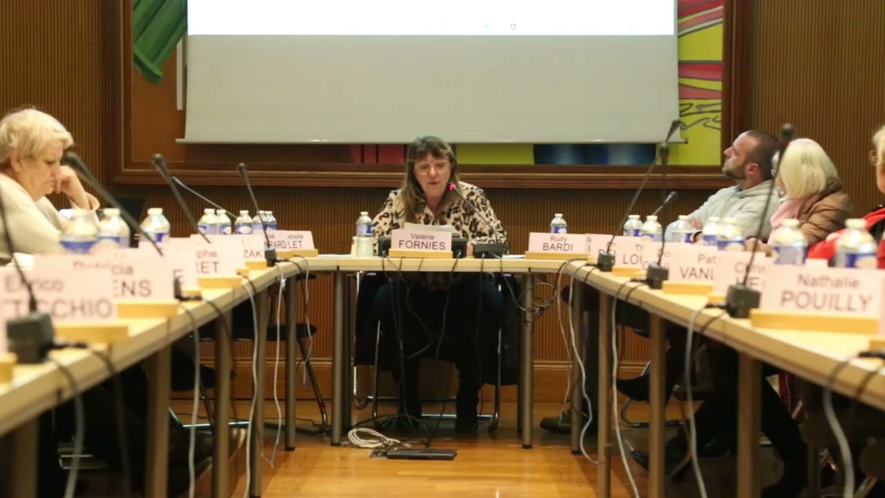 Conseil municipal de 11 décembre 2025