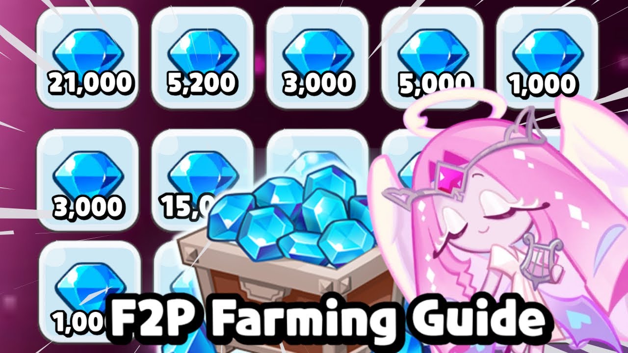 Get your FIRST 200K Crystals as a F2P!✨ Crystal guide | Cookie Run Kingdom