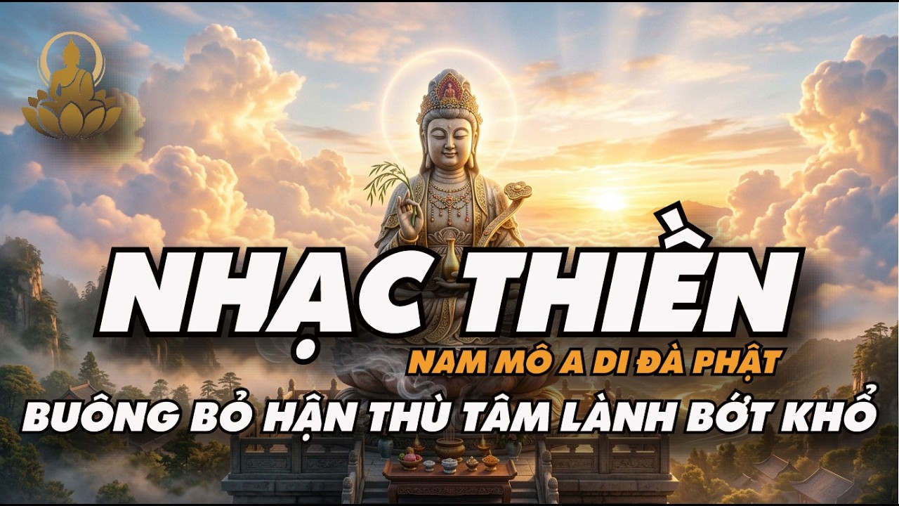 Nhạc Thiền Niệm Phật | Nam Mô A Di Đà Phật – Quan Âm Bồ Tát Từ Bi Ban Ánh Sáng Bình An Cho Tâm Hồn