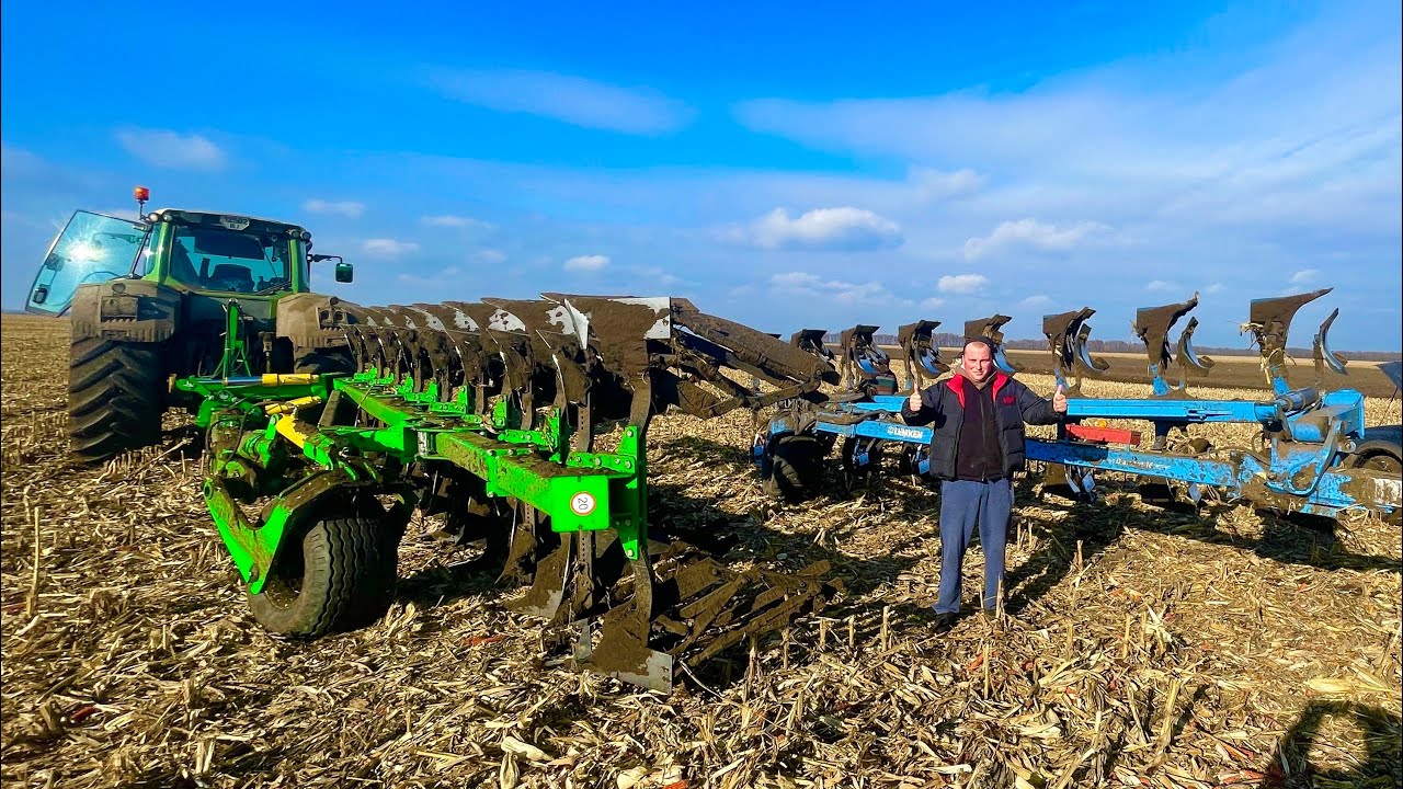 ❌Оранка❗️Битва титанів lemken diamant 16 vs Veles agro pon 7+1, Fendt 936
