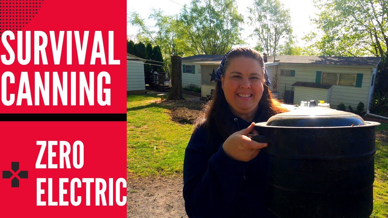 High FUEL PRICES CANNING Without Electricity - (Are you prepared?)