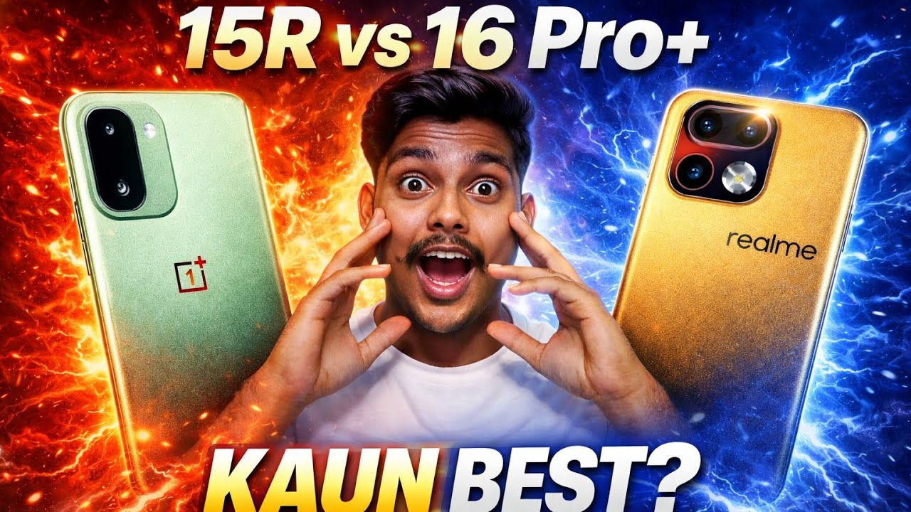 OnePlus 15R vs Realme 16 Pro+