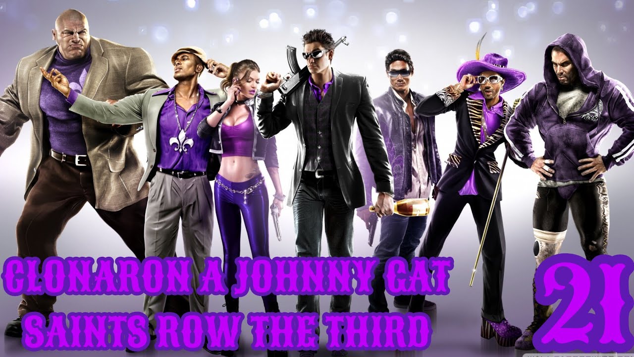 CLONARON A JOHNNY GAT - #SaintsRowTheThird Capitulo 1 De Los DLC