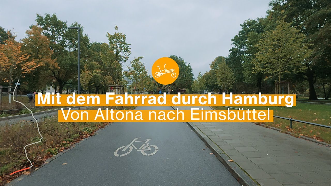 Mit dem Rad durch Hamburg | Von Altona nach Eimsb&uuml;ttel