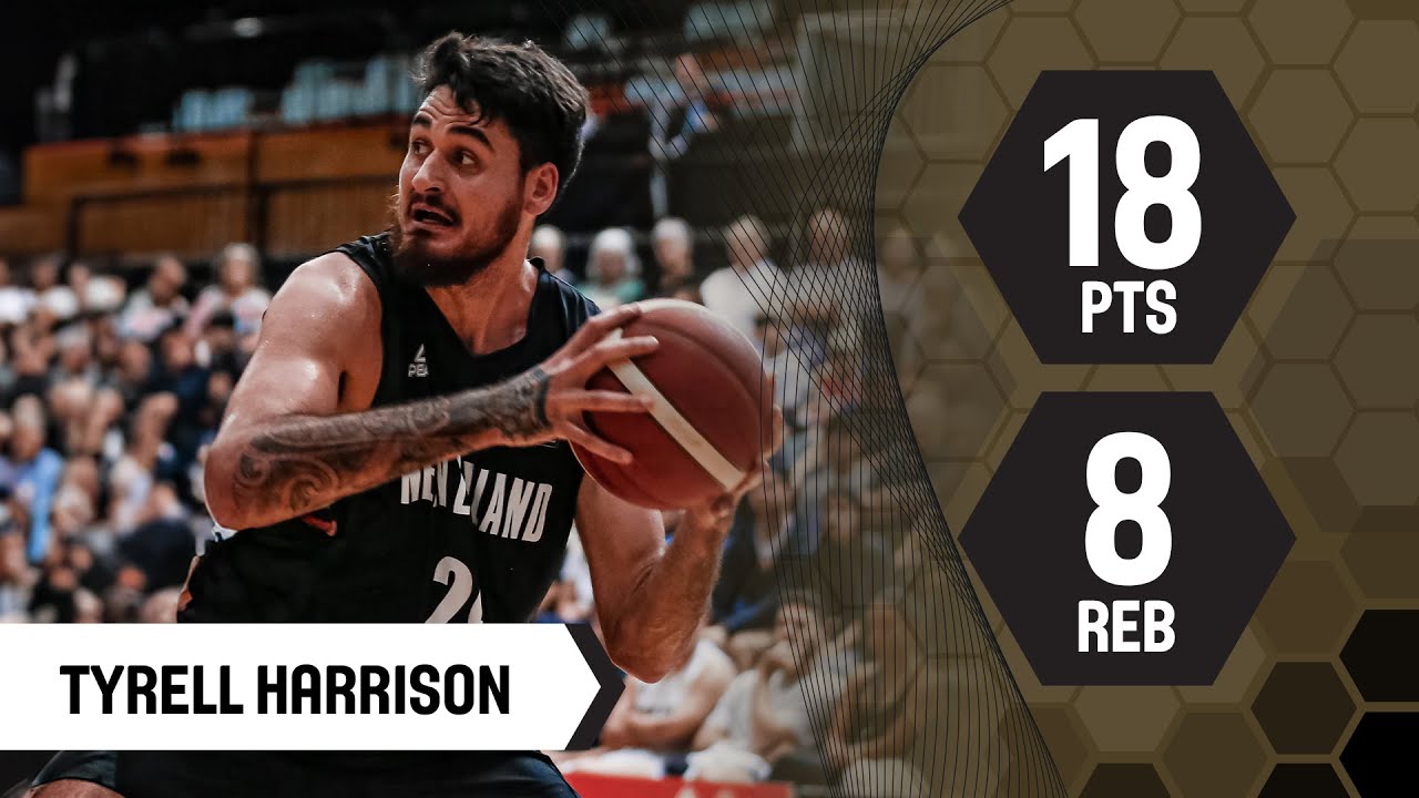 Tyrell Harrison (18 PTS) | Top Performer | NZL v HKG | FIBA Asia Cup 2025 Qualifiers