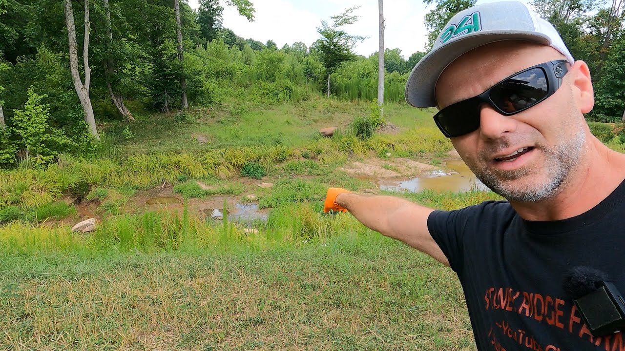 Horrible situation on the farm! LEAKY Farm Pond is failing! Let's fix it!