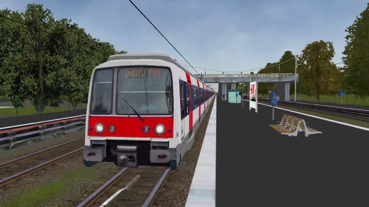 OR/ MSTS RER B MITRY-CLAYE à ROBINSON AVEC UNE AVARIE TECHNIQUE EN GARE DE DENFERT-ROCHEREAU